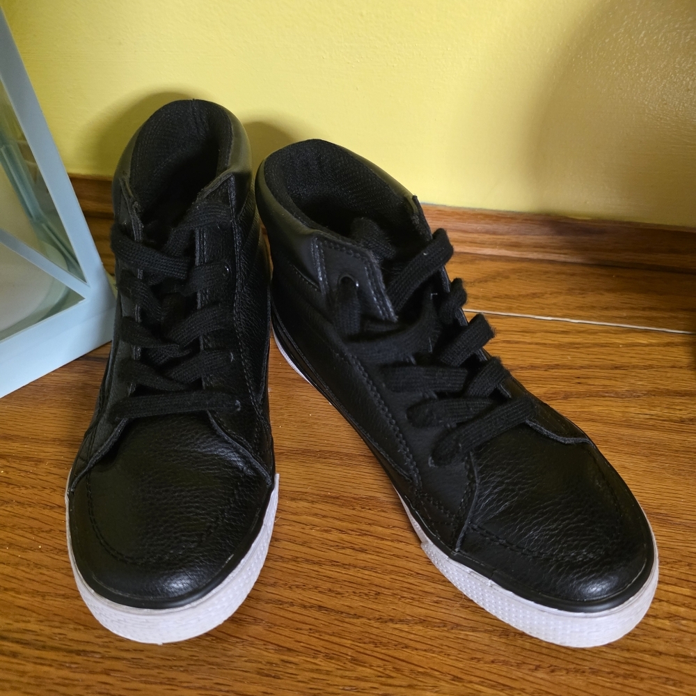 The Children's Place Black High-Top Sneakers